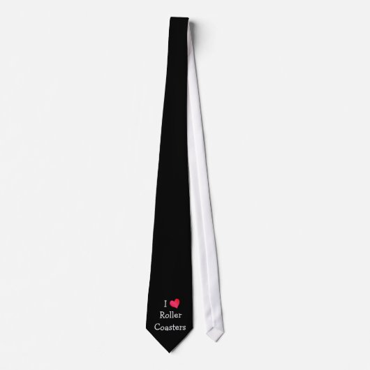 Cravate I Love Roller Dessous de verre (Devant)