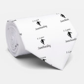 Cravate I Love Snowboard (Roulé)