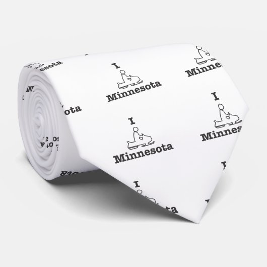 Cravate I Motoneige Minnesota (Roulé)