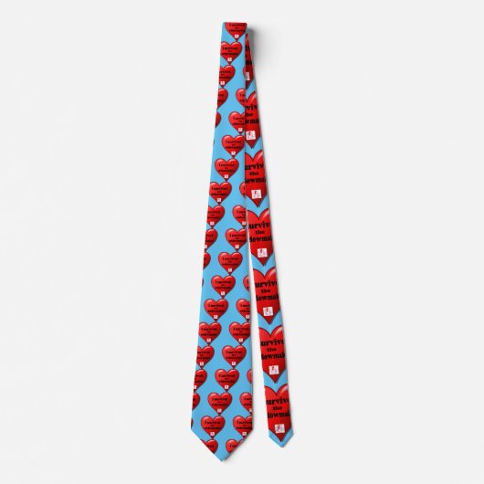 Cravate I Survived the widowmaker (Devant)