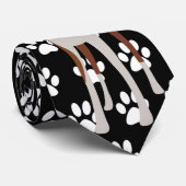 Cravate Ibizan Hound Podenco Chig Paws (Roulé)