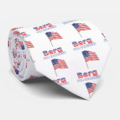 Cravate Iceberg pour le drapeau américain patriotique du (Roulé)