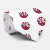 Cravate Icône américaine de drapeau des Etats-Unis de (Roulé)