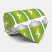Cravate Icône de batterie lithium-ion (Roulé)