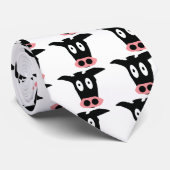 Cravate icône de la vache (Roulé)