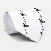 Cravate icône de l'escalade (Roulé)