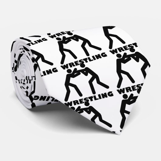 Cravate icône de lutte (Roulé)