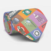 Cravate Icône de photographe professionnel conçue (Roulé)