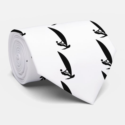 Cravate icône de windsurf (Roulé)