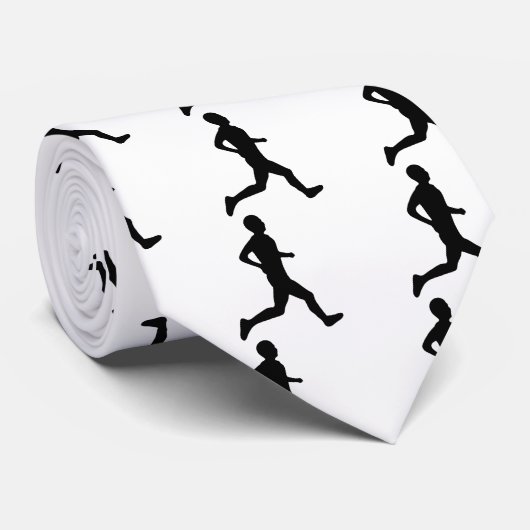 Cravate icône du coureur (Roulé)