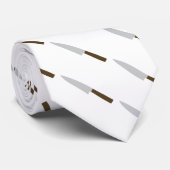 Cravate icône du couteau cuisinier (Roulé)