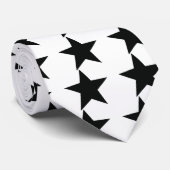 Cravate icône étoile noire (Roulé)