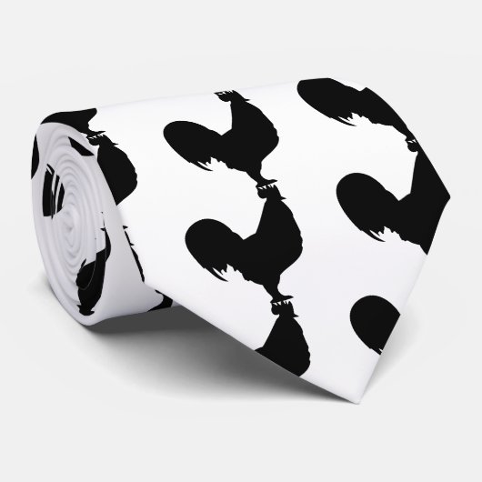 Cravate icône noire (Roulé)