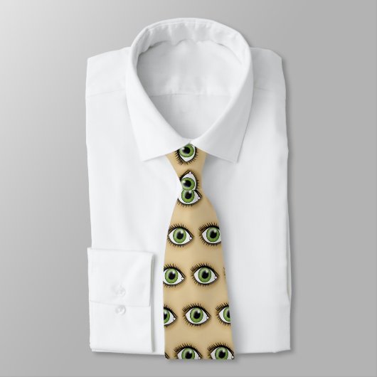 Cravate Icône OEil vert (Attaché)