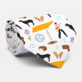 Cravate Icônes du Tennessee (Roulé)