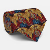 Cravate Iconique 15ème siècle Marie avec Christ Enfant (Roulé)