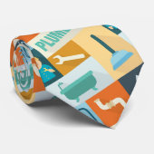 Cravate Iconique de plombier professionnel (Roulé)