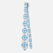 Cravate Icy Blue Snowflake Thunder_Cove (Devant)