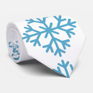 Cravate Icy Blue Snowflake Thunder_Cove