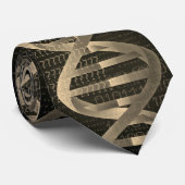 Cravate ID d'ADN Science Médicale Vintage (Roulé)