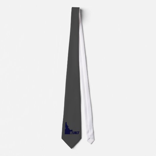 Cravate Idaho Built Dark Blue Neck Tie (Devant)