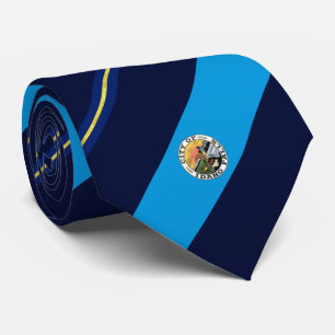 Cravate Idaho Falls (Idaho) city flag Neck Tie
