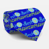 Cravate Idée de cadeau pour le pédiatre (mondes meilleurs) (Roulé)