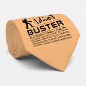 Cravate Idiot Buster (Roulé)