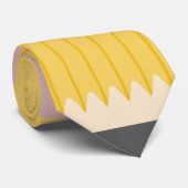 Cravate Iellow School Pencil Teacher (Roulé)