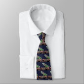 Cravate Iguane vert (Attaché)