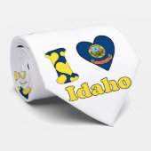 Cravate Ik houd van Idaho (Roulé)