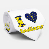 Cravate Ik houd van Indiana (Roulé)