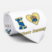 Cravate Ik houd van New Jersey (Roulé)