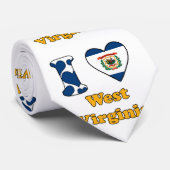 Cravate Ik houd van West (Roulé)