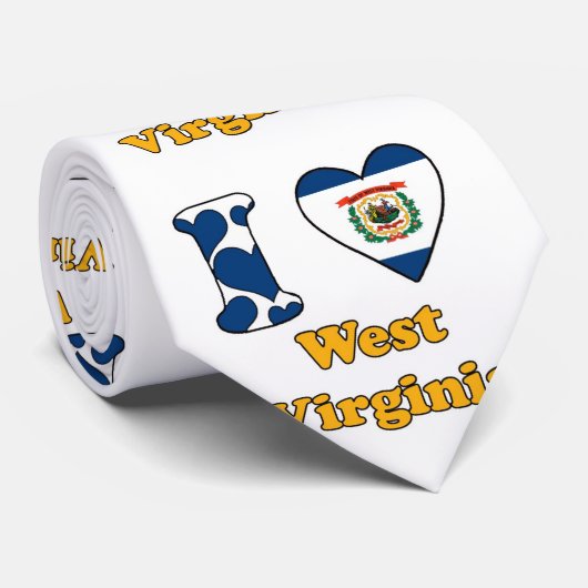 Cravate Ik houd van West (Roulé)