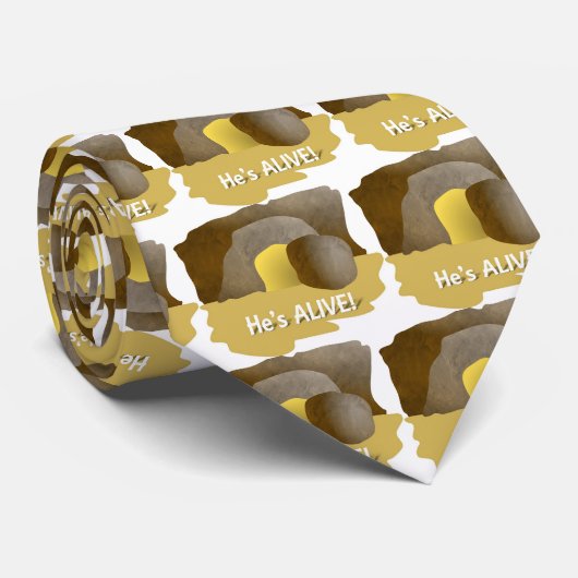 Cravate Il est vivant ! (Roulé)