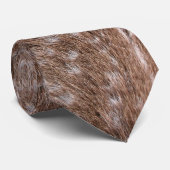 Cravate "IL Y A UN ENDROIT SUR VOTRE CRAVATE" Deer Fawn Fu (Roulé)