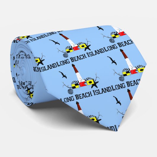 Cravate Île de Long Beach (Roulé)