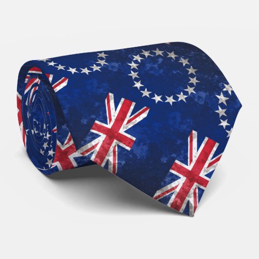 Cravate Îles Cook (Roulé)