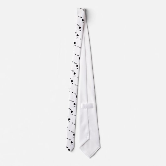 Cravate Îles hawaïennes (Dos)