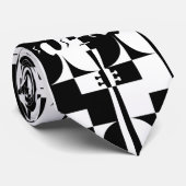 Cravate Illusions optiques musicales (Roulé)