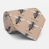 Cravate Illustration d'antiquité de l'insecte de la reine (Roulé)