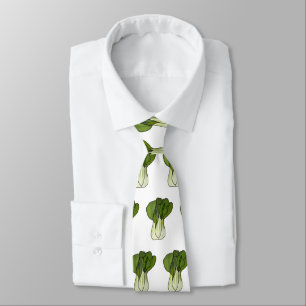 Cravate Illustration de Bok choy