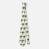 Cravate Illustration de Bok choy (Devant)
