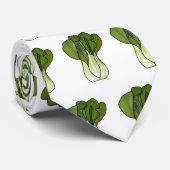 Cravate Illustration de Bok choy (Roulé)