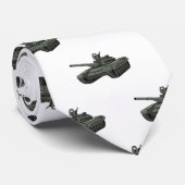 Cravate Illustration de caricature de réservoir (Roulé)