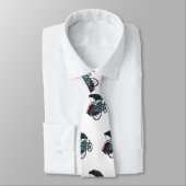 Cravate Illustration de cyclo-pousse (Attaché)