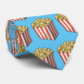 Cravate Illustration de dessin animé Popcorn (Roulé)