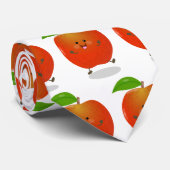 Cravate Illustration de dessin animé sur la pomme de danse (Roulé)