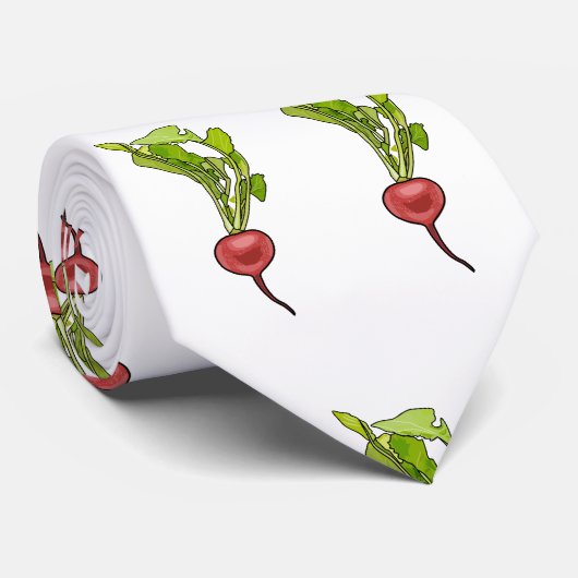 Cravate Illustration de dessin Radish (Roulé)